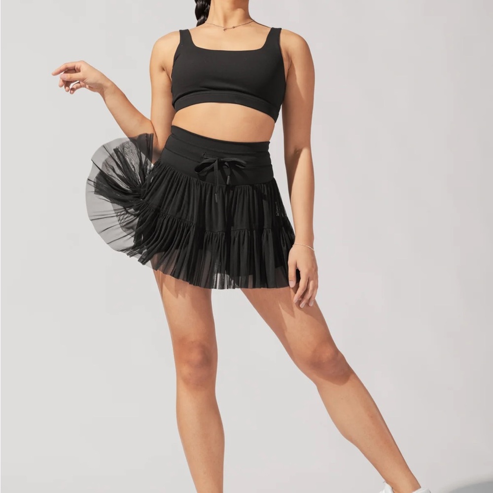POPFLEX Pirouette Skort - Black new w/ tags